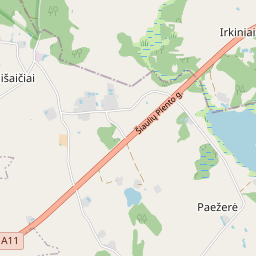 Map - Plungės r. sav. Paežerės k. Ežero g. 7