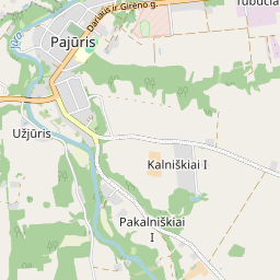 Map - Šilalės r. sav. Rauško k.