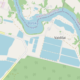 Žemėlapis - Šilalės r. sav. Kamščių k.