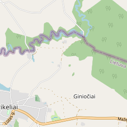 Žemėlapis - Mažeikių r. sav. Pikelių mstl.