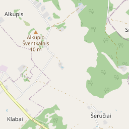 Žemėlapis - Šilalės r. sav. Alkupio k. Šventkalnio g. 4