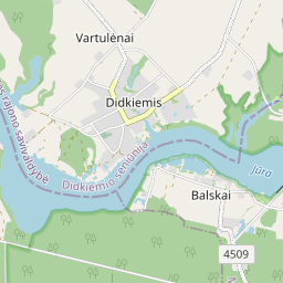 Žemėlapis - Šilalės r. sav. Didkiemio k.