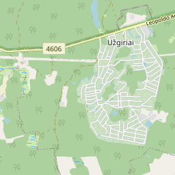 Map - Telšių r. sav. Užgirių k. Ąžuolo Sodų 13-oji g. 11