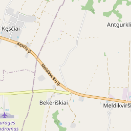 Map - Tauragės r. sav. Požerūnų k. Meldikviršių g. 1A