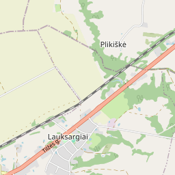 Map - Tauragės r. sav. Lauksargių k. Parko g. 6-6