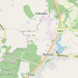 Map - Šilalės r. sav. Balsių k. Malūno g. 7A