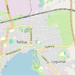 Карта - Telšių r. sav. Telšių m. Kalno g. 6-3