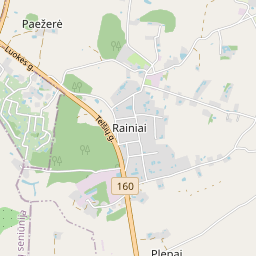 Map - Telšių r. sav. Rainių k. Mastupio g. 5-5