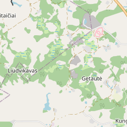 Žemėlapis - Telšių r. sav. Getautės k.