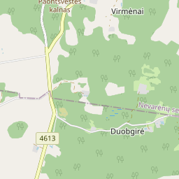 Žemėlapis - Telšių r. sav. Virmėnų k.