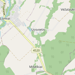 Žemėlapis - Tauragės r. sav. Lomių k. Stotelės g. 2