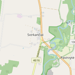 Žemėlapis - Mažeikių r. sav. Svirkančių k. Miško g. 16