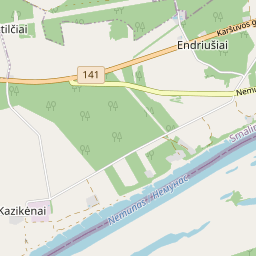 Žemėlapis - Jurbarko r. sav. Užtilčių k. 1