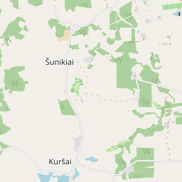 Map - Kelmės r. sav. Kuršų k.