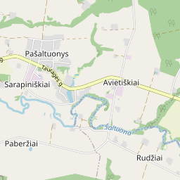 Map - Jurbarko r. sav. Palabaukščių k.