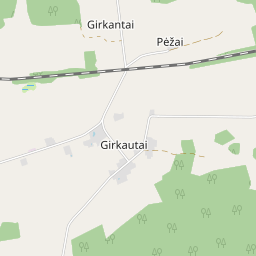 Map - Šiaulių r. sav. Girkautų k. Sodos g. 14