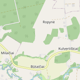 Žemėlapis - Jurbarko r. sav. Kulvertiškių k.