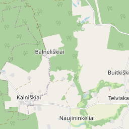 Žemėlapis - Jurbarko r. sav. Naujininkėlių k.