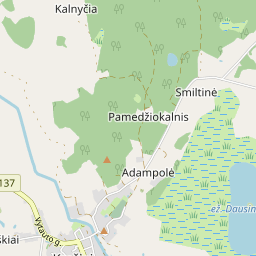 Map - Kelmės r. sav. Kražių mstl.