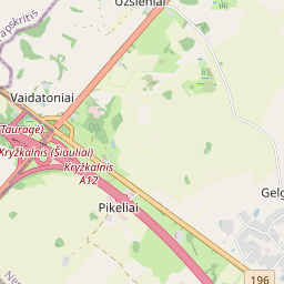 Map - Raseinių r. sav. Žvirgždžių k. Kalno g. 11