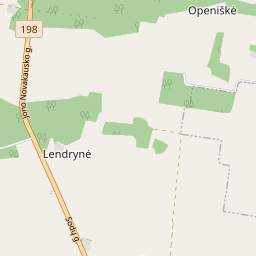 Map - Jurbarko r. sav. Lendrynės k.