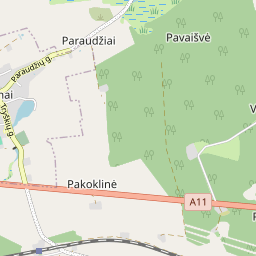 Карта - Šiaulių r. sav. Pakoklinės k. 2-1