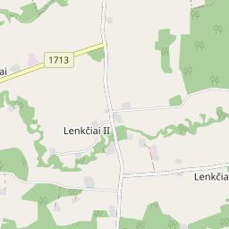 Карта - Jurbarko r. sav. Openiškės k.