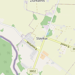 Žemėlapis - Šakių r. sav. Slavikų k. Suvalkiečių g. 14