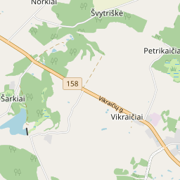 Žemėlapis - Kelmės r. sav. Vikraičių k.