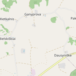 Žemėlapis - Kelmės r. sav. Dausyniškės k. 2