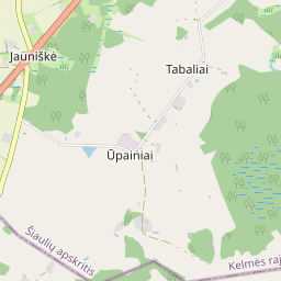 Žemėlapis - Kelmės r. sav. Jauniškės k. 9