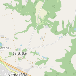 Map - Raseinių r. sav. Nemakščių mstl.