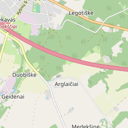 Map - Raseinių r. sav. Nemakščių mstl. Dainavos g. 6