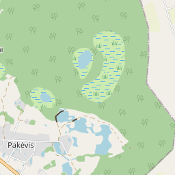 Map - Kelmės r. sav. Pakėvio k.