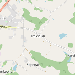 Map - Kelmės r. sav. Grinių k.
