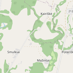 Žemėlapis - Raseinių r. sav. Smukėnų k.