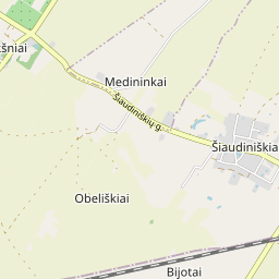 Map - Vilkaviškio r. sav. Šiaudiniškių k. Šiaudiniškių g. 27