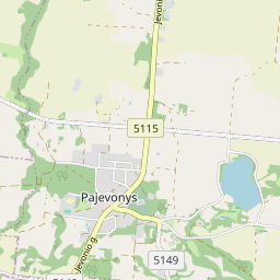 Map - Vilkaviškio r. sav. Pajevonio k. Mokyklos g. 5