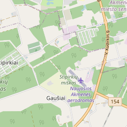 Map - Akmenės r. sav. Naujosios Akmenės m. Respublikos g. 43G-455