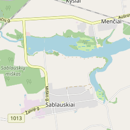 Žemėlapis - Akmenės r. sav. Menčių k. Aušros g. 3-23