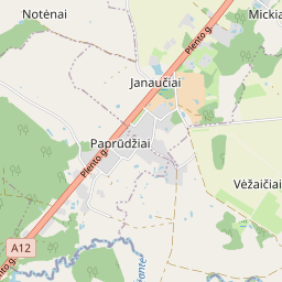 Žemėlapis - Kelmės r. sav. Vėžaičių k.