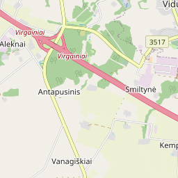 Žemėlapis - Raseinių r. sav. Aleknų k. 8