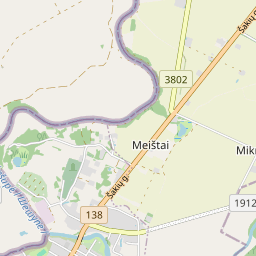 Žemėlapis - Šakių r. sav. Kudirkos Naumiesčio m. Tilto g. 7-1