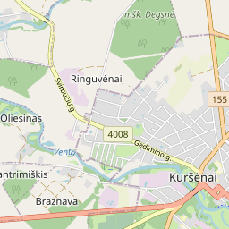 Карта - Šiaulių r. sav. Kuršėnų m. Šiltnamio g. 26