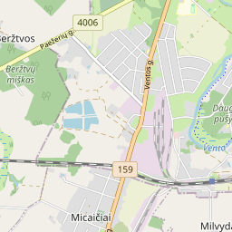 Map - Šiaulių r. sav. Kuršėnų m. Ventos g. 81B