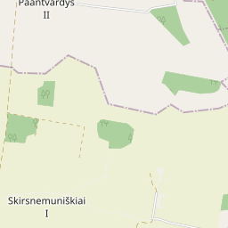 Map - Jurbarko r. sav. Vajotų k.