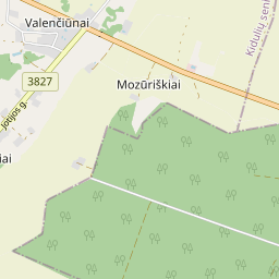 Žemėlapis - Šakių r. sav. Pieščių k.