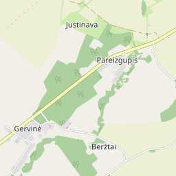 Žemėlapis - Raseinių r. sav. Justinavos k.