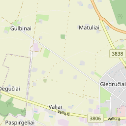 Žemėlapis - Šakių r. sav. Giedručių k. Valių g. 25E