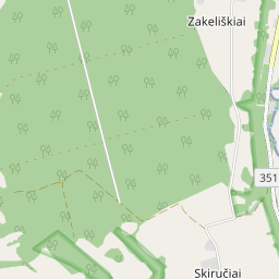 Žemėlapis - Kelmės r. sav. Skiručių k. 3